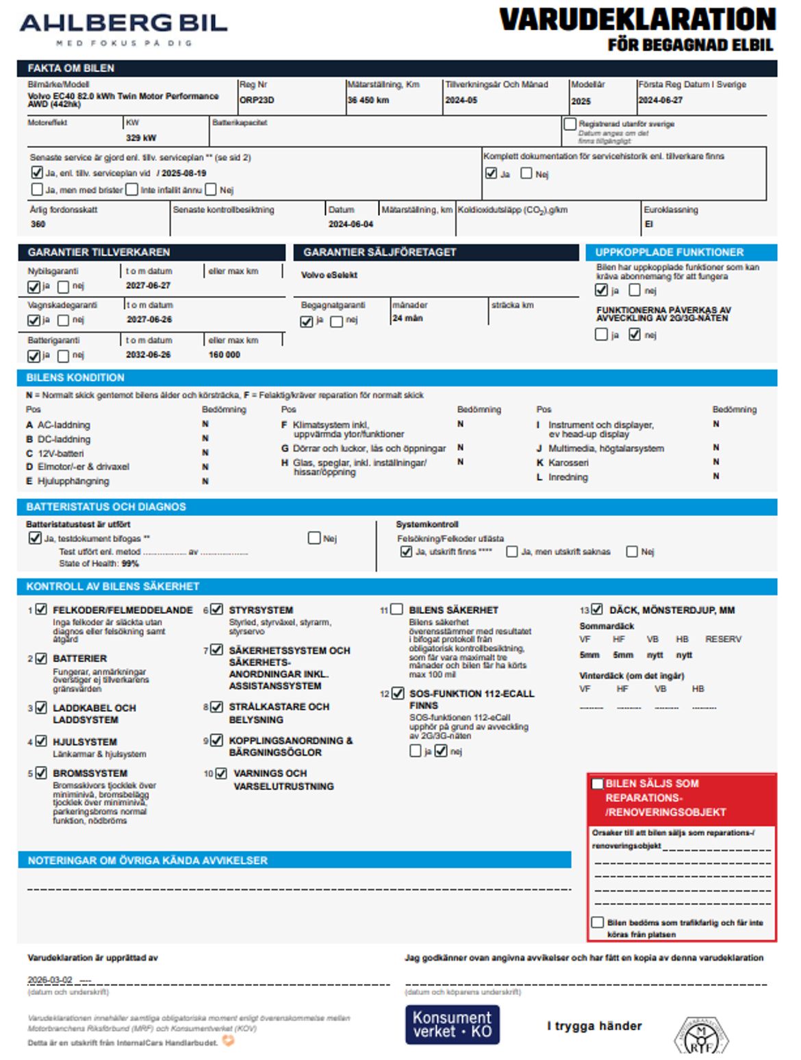 Volvo EC40 2025 - miniatyr 20