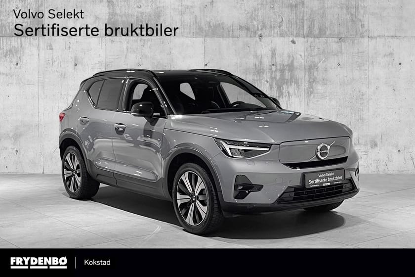 Bilde 1 av Volvo XC40 Recharge Single Motor Plus FWD KROK|19"|KLIMA.PK|TONEDE|8år*