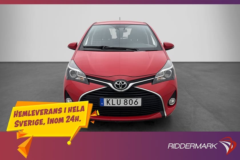 Bild 2 av Toyota Yaris 1.33 99hk Active Värmare Kamera En-Brukare