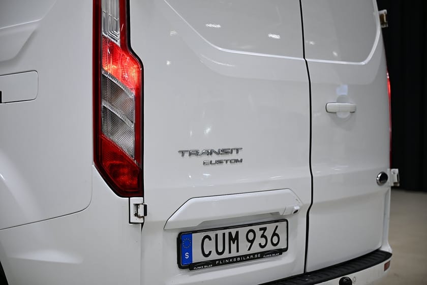 Bild 4 av Ford Transit Custom 300 170HK L2|Automat|Nedlackad|Dubbeldörr|NyKamrem