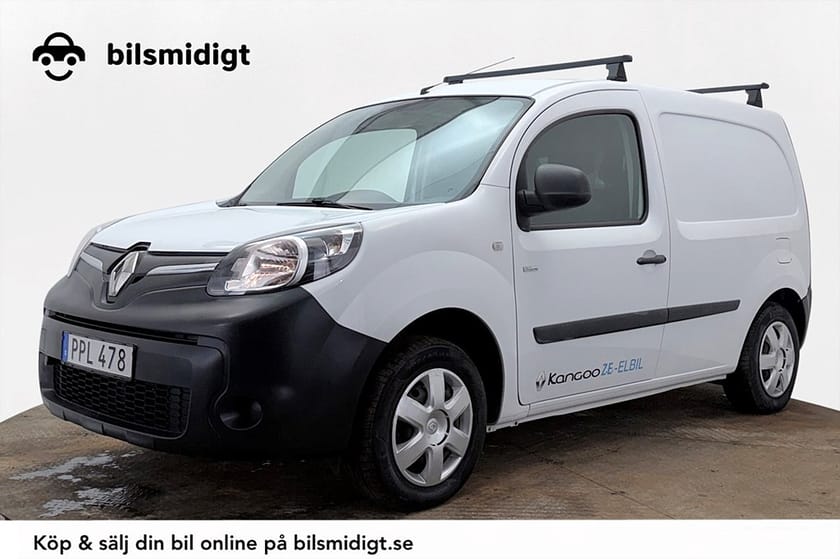 Bild 1 av Renault Kangoo Z.E. Express Drag Inredd Värmare Lastbågar MOMS