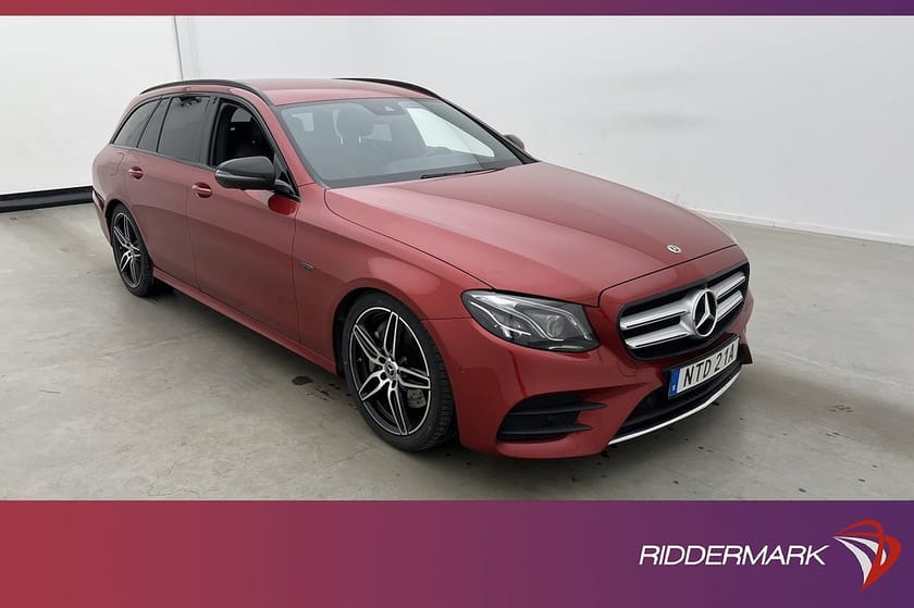 Bild 1 av Mercedes-Benz E 300 de T PLUG-IN 306hk AMG Dragkrok Pvärmare 360*