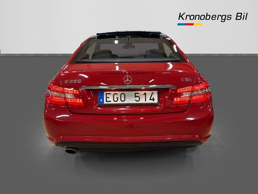 Bild 5 av Mercedes-Benz E 220 CDI Coupé BE 170hk AMG-Paket Panorama Sv-Såld Manuell