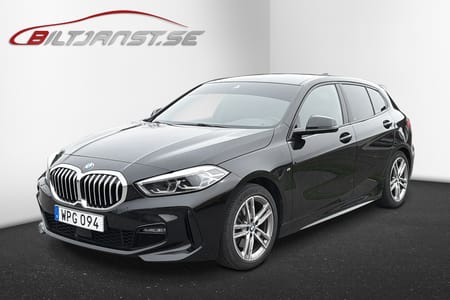 BMW 118i M-sport/ nyservad/ svart innertak
