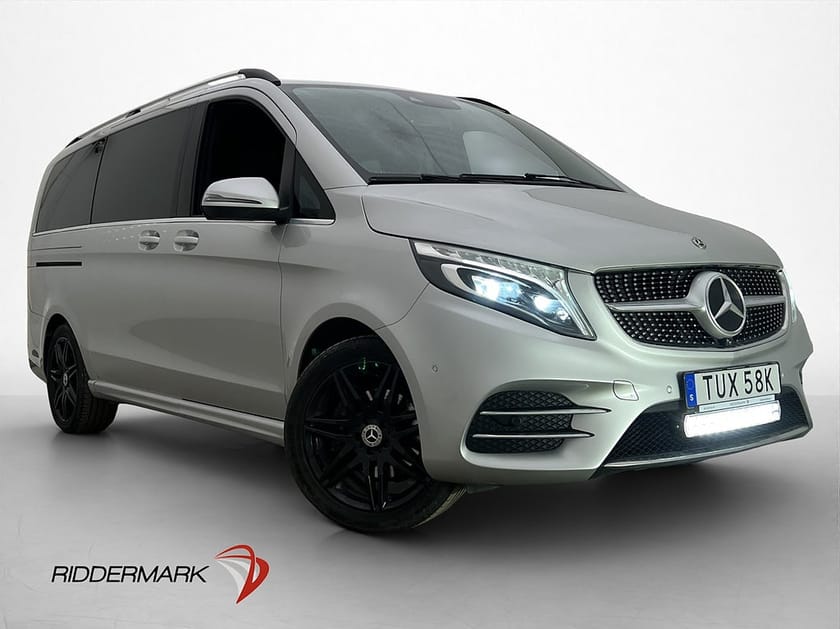 Bild 2 av Mercedes-Benz V 300d 4MATIC 3.2t 300 AMG Värmare Drag Burm El-Dörrar