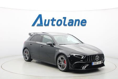 Mercedes-Benz AMG A 45 S 4MATIC+ A45   4M+ Burmester, 360°, Panorama 422hk