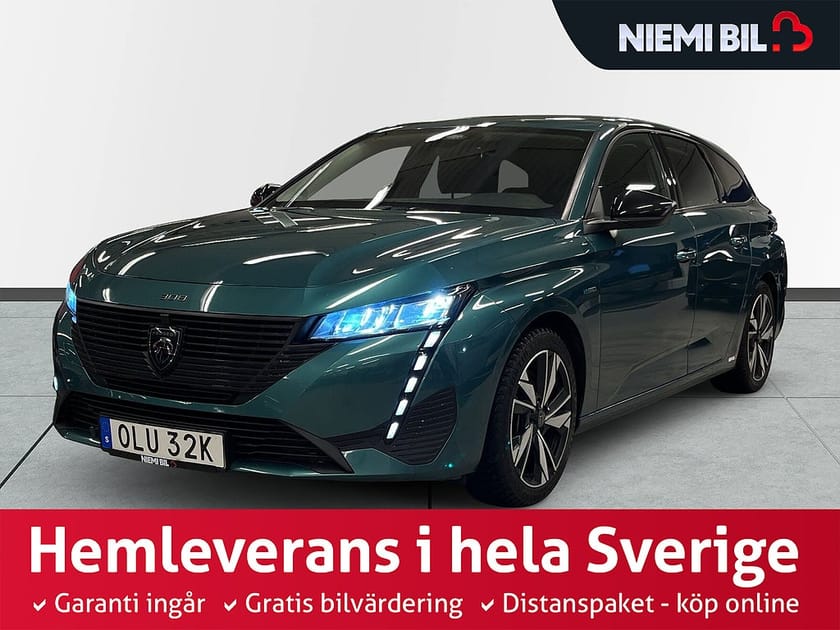 Bild 1 av Peugeot 308 SW Plug-In Hybrid 180 MOMS/MoK-värm/1 Ägare/SoV-däck