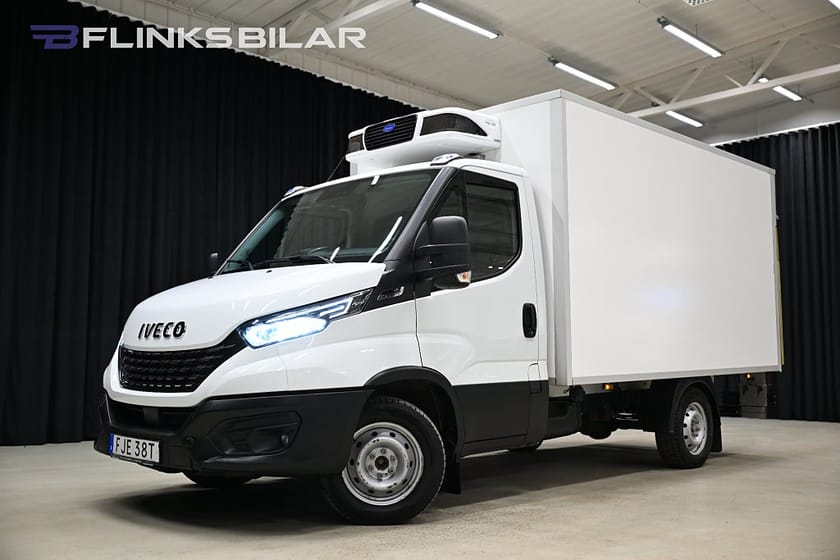 Bild 1 av Iveco Daily 35-140 Chassi Cab 136HK Automat|Volymskåp|Kylbil|Bg-lyft|Nattkyla|SeUtr!