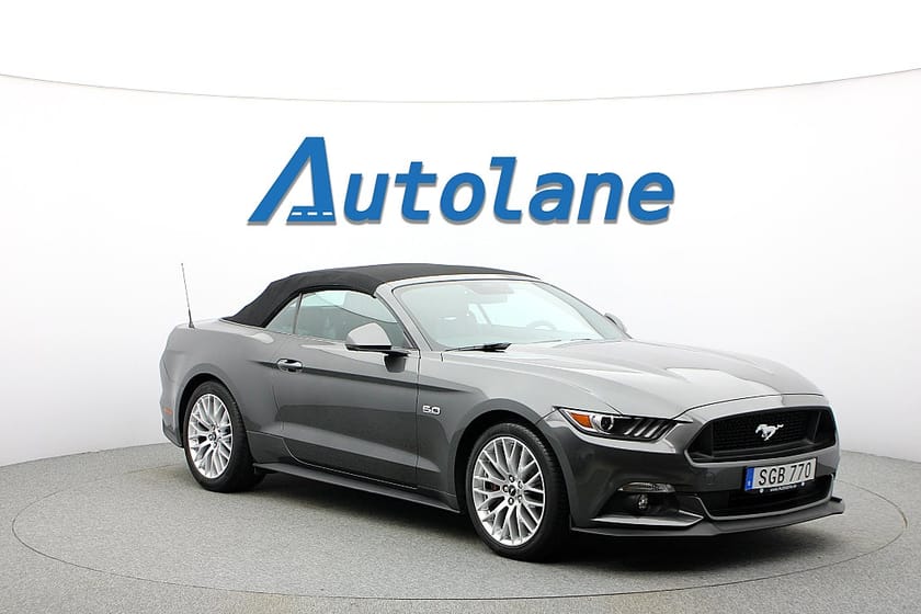 Bild 3 av Ford Mustang GT Cabriolet Cabriolet, Kamera, Skinn, Brembo, SV-Såld, GPS 450hk
