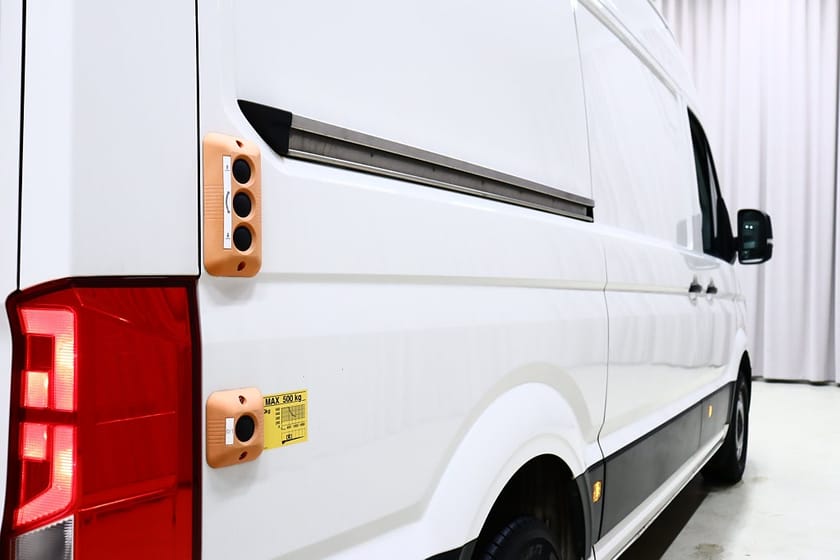 Bild 5 av Volkswagen Crafter 140HK Automat|Bakgavellyft|V-Inredd|Moms