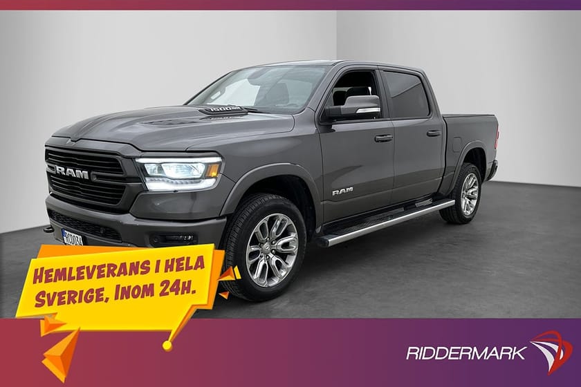 Bild 3 av RAM 1500 Crew Cab Dodge Laramie V8 4x4 Kamera Luft Pano H/K Diff MOMS