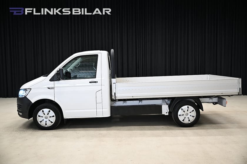 Bild 2 av Volkswagen Transporter Chassi Cab 2.0 TDI Flak|Drag|LED-Strålkastare|Värmare|Leasbar