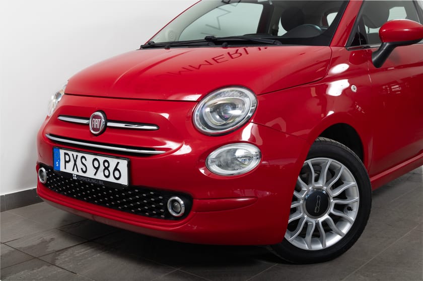 Bild 5 av Fiat 500 1.2 8V Manuell 69hk Glastak/PDC