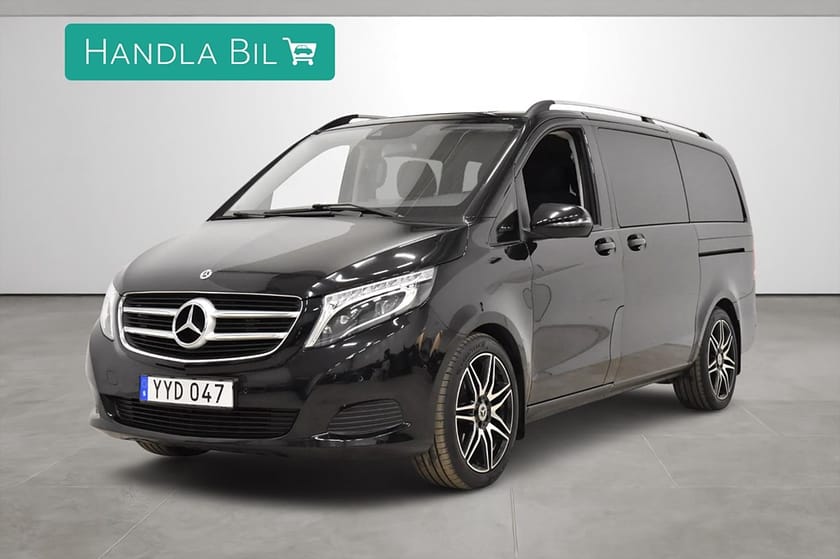 Bild 1 av Mercedes-Benz V 220d 3.1t Aut Tempmatic 7-sits D-värm Navi Drag