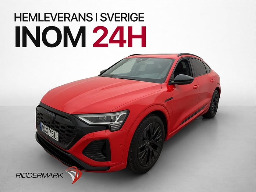 Bild 1 av Audi Q8 Sportback 55 e-tron quattro Q S-Line Pano B&O Luftfjäd 360°