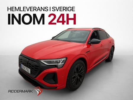 Audi Q8 Sportback 55 e-tron quattro Q S-Line Pano B&O Luftfjäd 360°