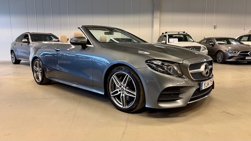 Bild 2 av Mercedes-Benz E 220 d Cabriolet AMG / Svensksåld