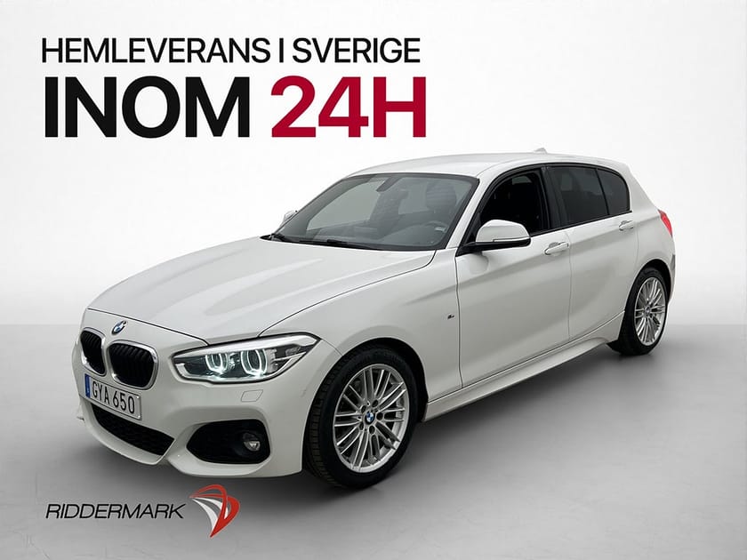 Bild 1 av BMW 118i 136hk M Sport P-Sensorer Läderklädsel Bluethooth