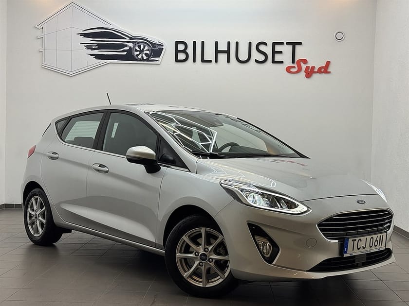 Bild 1 av Ford Fiesta 1.0 EcoBoost 125hk Titanium Adaptiv F/Carplay/Rattvärme/Nyservad