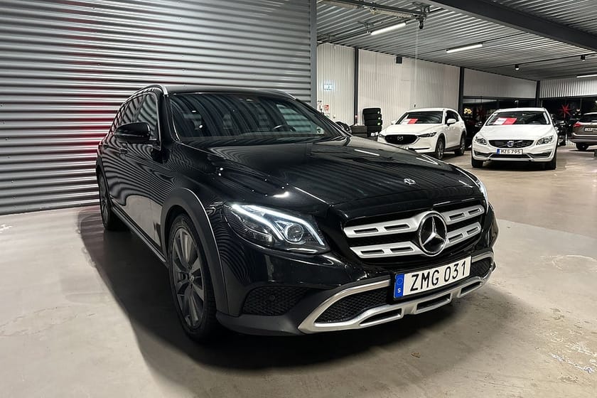 Bild 3 av Mercedes-Benz E 220 d 4MATIC All-Terrain 360-kam Värmare Drag