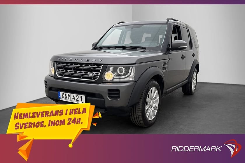 Bild 3 av Land Rover Discovery 3.0 TDV6 4WD 7-Sits Värmare Skinn Drag