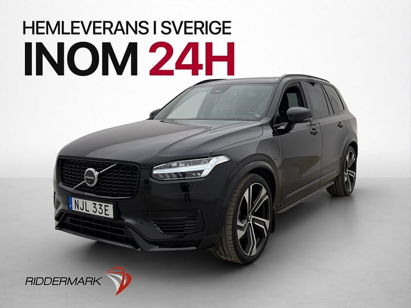 Bild 1 av Volvo XC90 7 Säten Recharge T8 AWD Ultra Dark 7-Sits B&W Drag Pano