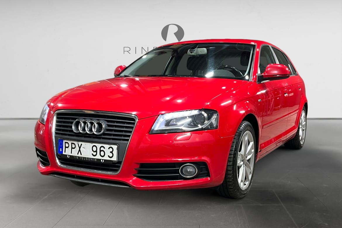 Audi A3 Sportback 1.4 TFSI Manuell, 125hk, 2010