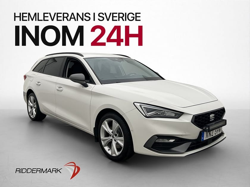 Bild 1 av SEAT León Sportstourer e-Hybrid ST FR Ladd-Hybrid 204hk Kamera Navi Drag Rattvärme