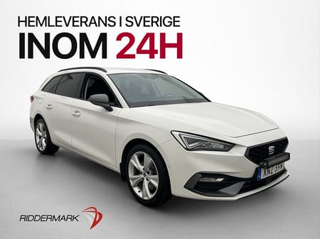 SEAT León Sportstourer e-Hybrid ST FR Ladd-Hybrid 204hk Kamera Navi Drag Rattvärme