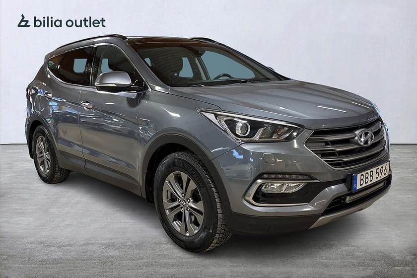 Bild 4 av Hyundai Santa Fe 2.2 CRDi 4WD 200hk / 7-sits / Panorama / Drag / Skinn