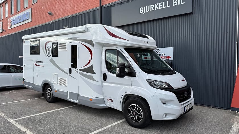 Bild 1 av Elnagh Campervan Fiat Baron 579 Automat, Backkamera, Drag,  Solcell, Navi