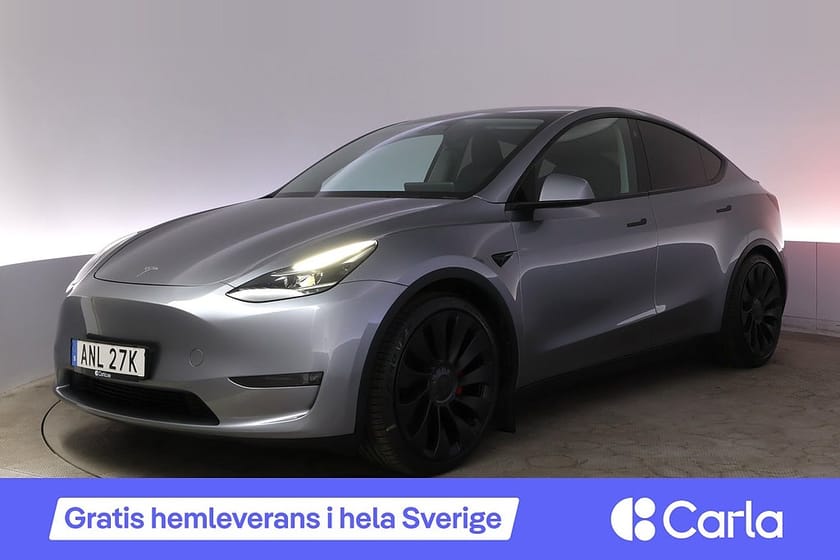Bild 1 av Tesla Model Y Performance AWD Autopilot Pano Drag