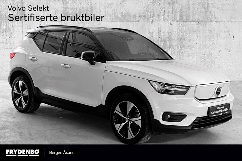 Bilde 1 av Volvo XC40 P8 AWD Recharge KROK|VARME.P|19"|8år*
