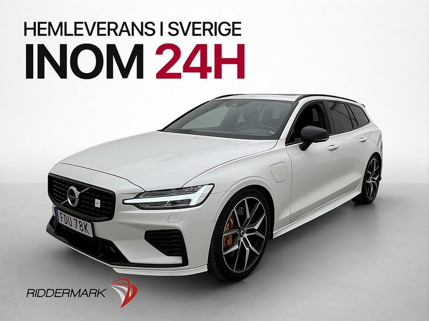 Bild 1 av Volvo V60 Polestar Engineered T8 AWD Pano Brembo Öhlins H/K