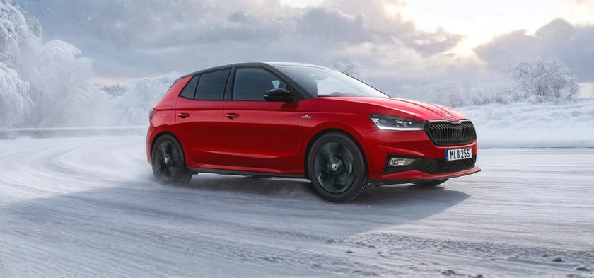 Kampanj Škoda Fabia bakgrundsbild