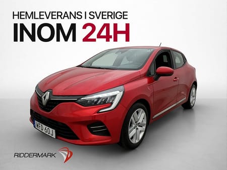 Renault Clio 1.0 TCe 91hk Zen XTRONIC P-sensorer LED