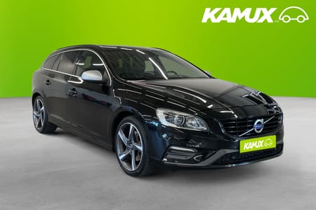 Volvo V60 D5 R-Design 225hk Taklucka H/K D-Värm Halvskinn