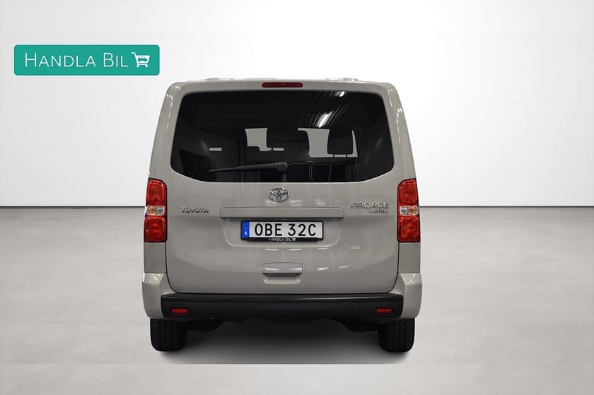 Bild 4 av Toyota Proace Verso 2.0 Aut Shuttle Long 9-sits Moms AdaptivF M-värm HUD
