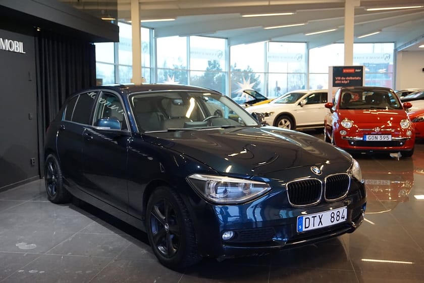 Bild 2 av BMW 118d 118 5-dörrars Steptronic 143hk Navi Keyless