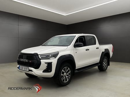 Toyota Hilux Dubbelhytt GR Sport 2.8 4WD M/K-Värm Drag JBL Diff Moms