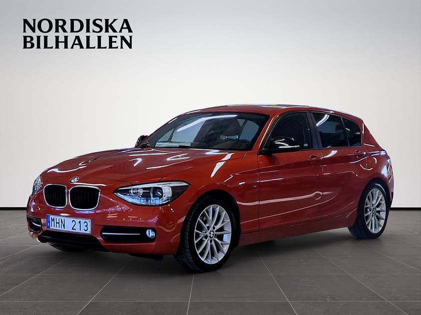Bild 3 av BMW 118d 5-dörrars Steptronic Sport line Nyservad P-sensor