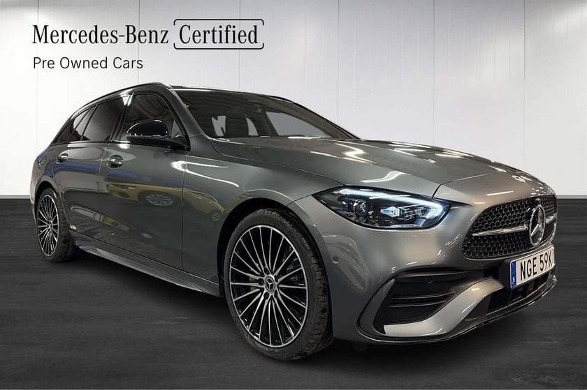 Bild 3 av Mercedes-Benz C 300 T de 4MATIC Moms/AMG/Panorama/Burmester/Dragkrok