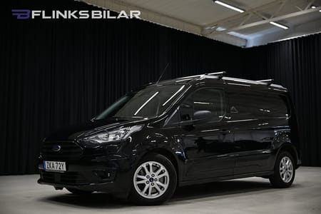 Ford Transit Connect 230 LWB L2 100HK V-Inredd|Drag|FjärrstyrdVärmare|Moms