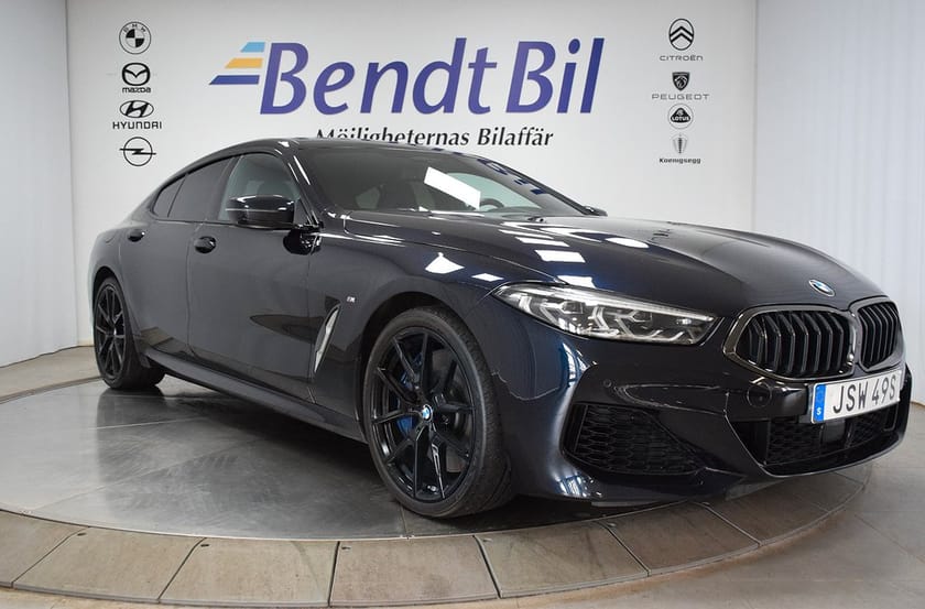 Bild 1 av BMW 840i xDrive Gran Coupe 840 M Sport B&W Panorama 340 hk