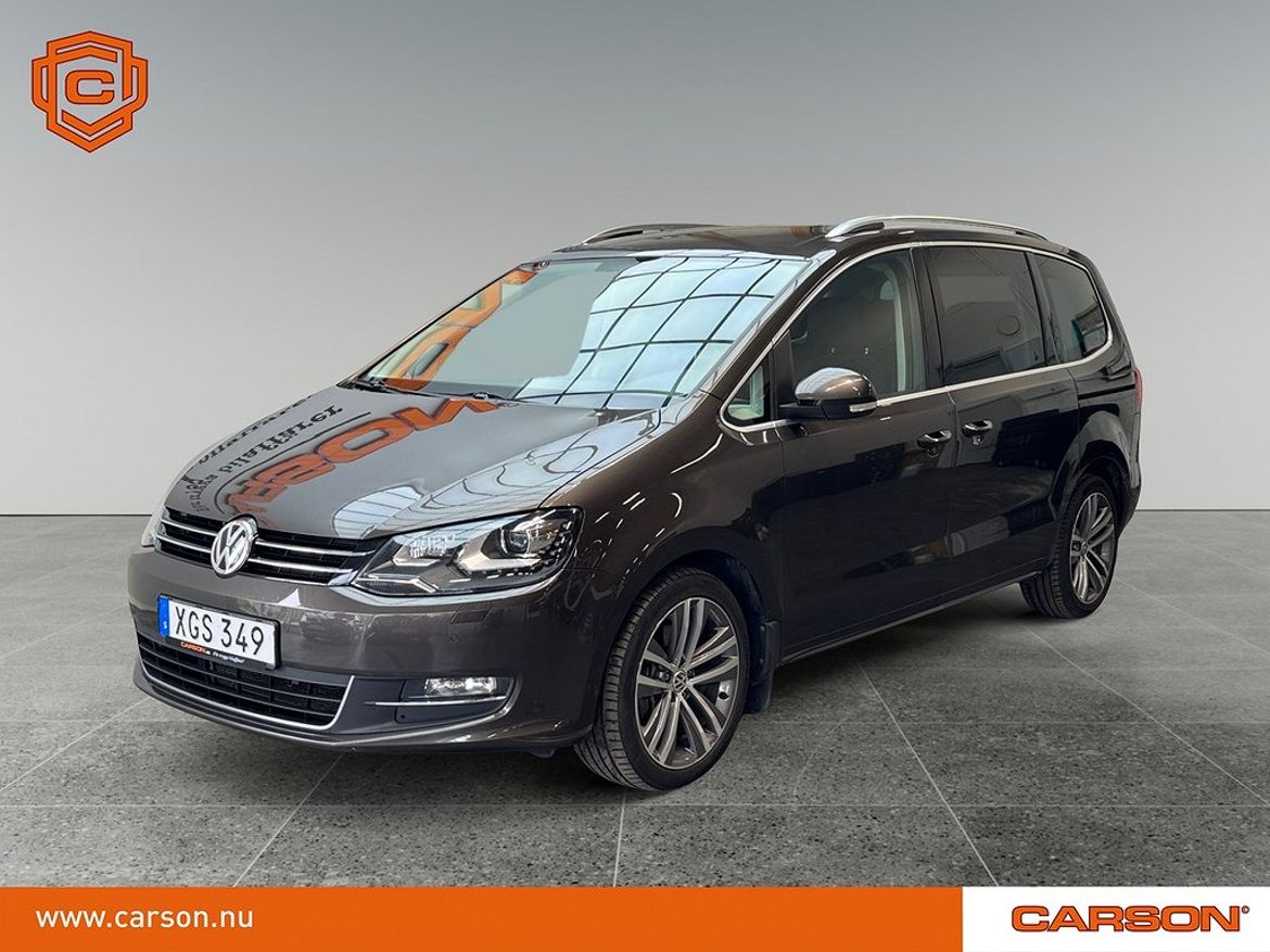 Volkswagen Sharan 7-seater 2.0 TDI DPF SCR 4Motion DSG Sekventiell, 184hk, 2018