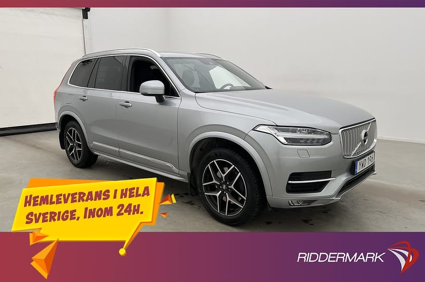 Bild 1 av Volvo XC90 D5 AWD Inscription VOC D-Värmare 360° Skinn Drag