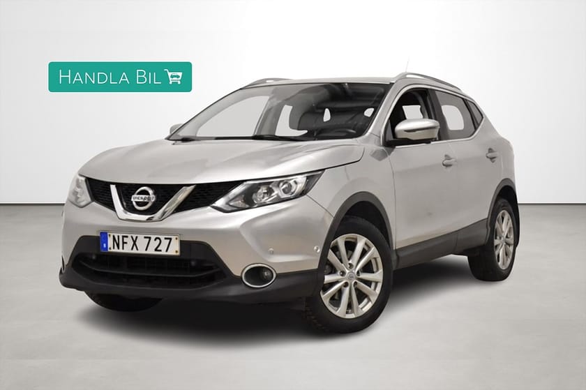 Bild 1 av Nissan Qashqai 1.5 dCi Tekna 360-Kamera Skinn Dragkrok 110hk