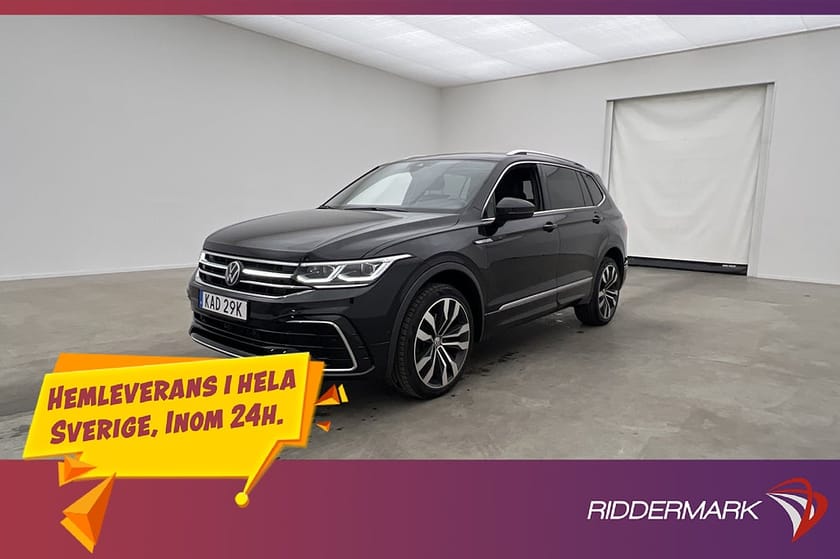 Bild 2 av Volkswagen Tiguan Allspace 7-sätes 4M R-Line 7-Sit Värm Cockpit Drag