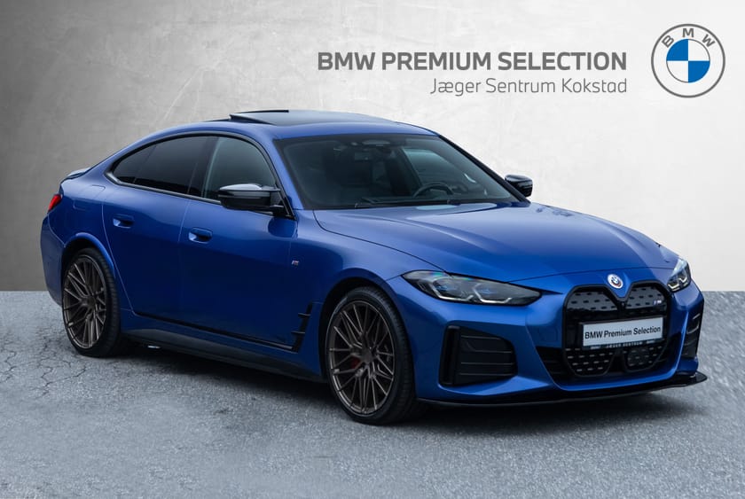 Bilde 1 av BMW i4 M50 xDrive Gran Coupé M-SportPro Krok Soltak A.Cruise H/K M-seter