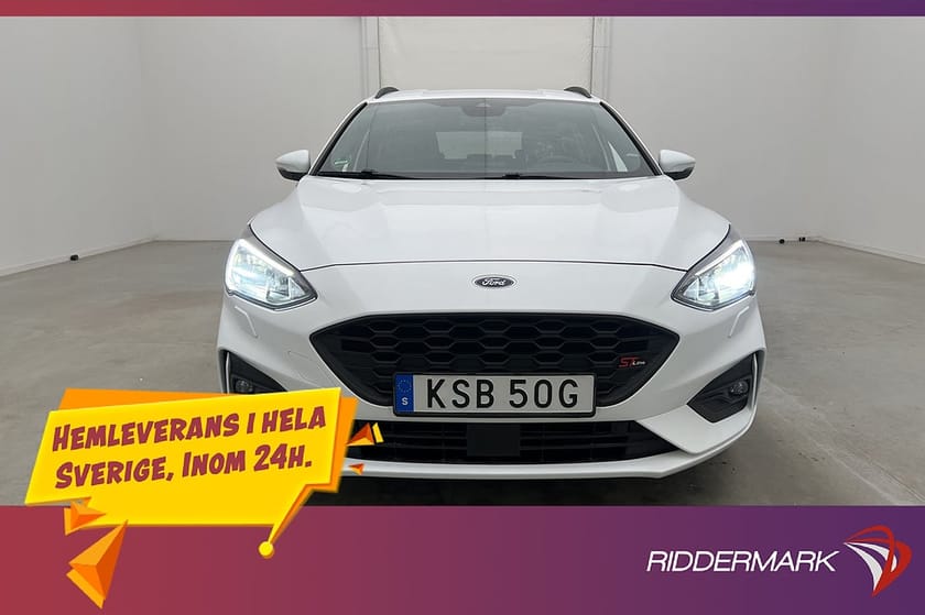 Bild 2 av Ford Focus Kombi 1.0 EcoBoost 125hk ST-Line Kamera CarPlay